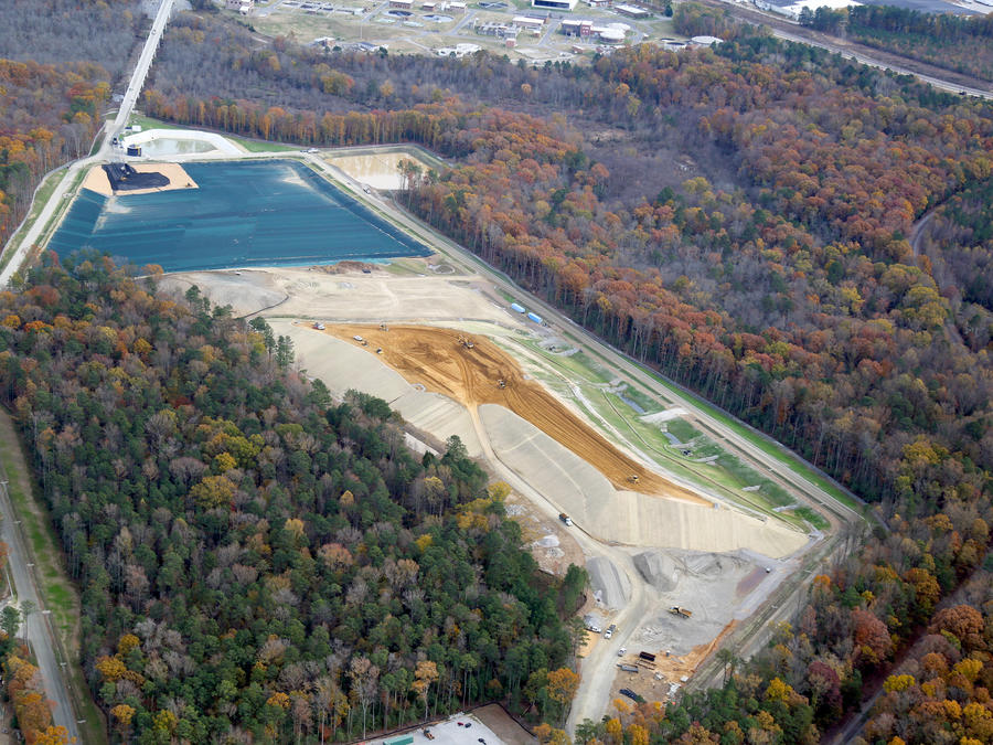 aerial site view